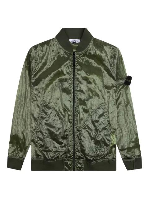 compass-badge bomber jacket by STONE ISLAND