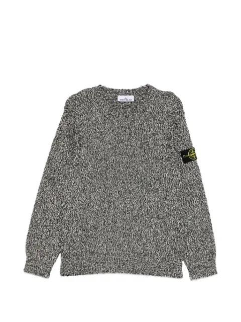compass-badge sweater by STONE ISLAND