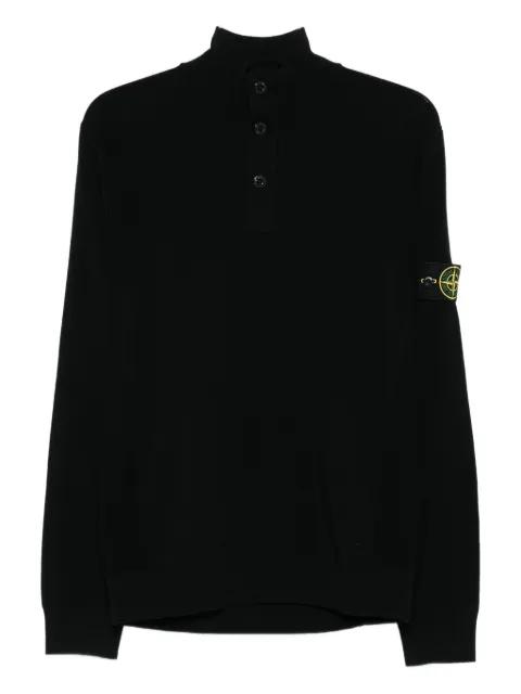 compass-bagde sweater by STONE ISLAND