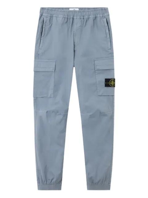 compass-motif cargo trousers by STONE ISLAND