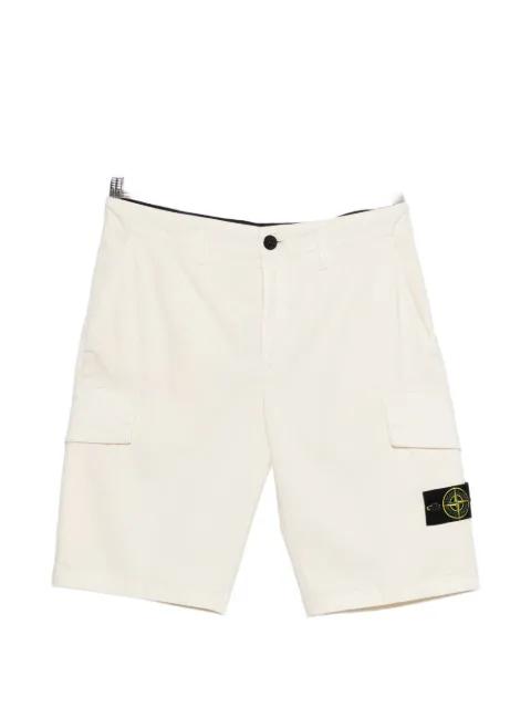 cotton cargo shorts by STONE ISLAND