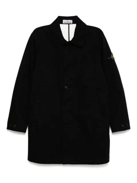 cotton trench coat by STONE ISLAND