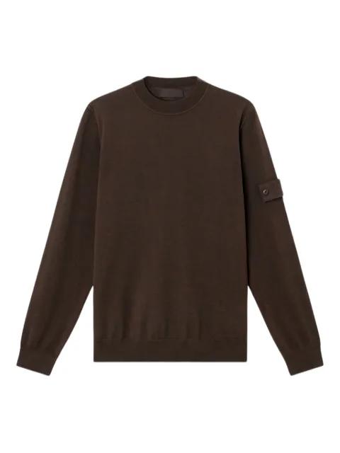 crew-neck wool sweater by STONE ISLAND
