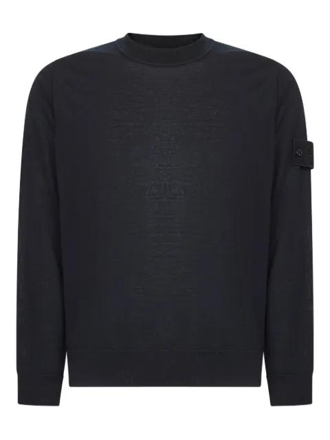 crew-neck wool sweater by STONE ISLAND