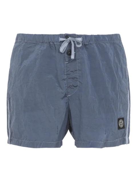 drawstring stripe swim  shorts by STONE ISLAND