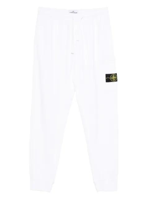 drawstring-waist trousers by STONE ISLAND
