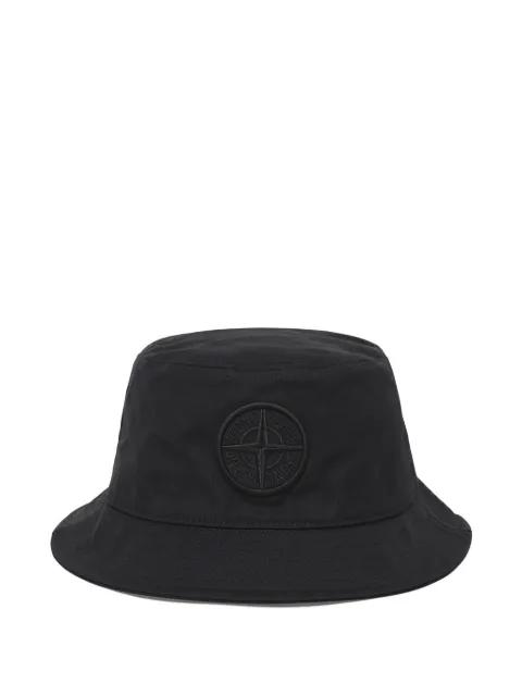 embroidered-logo bucket hat by STONE ISLAND
