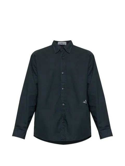 embroidered shirt by STONE ISLAND