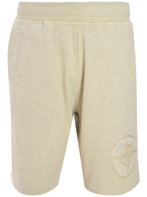 fleece shorts by STONE ISLAND