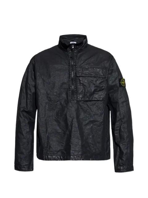 half-zip pocket jacket by STONE ISLAND