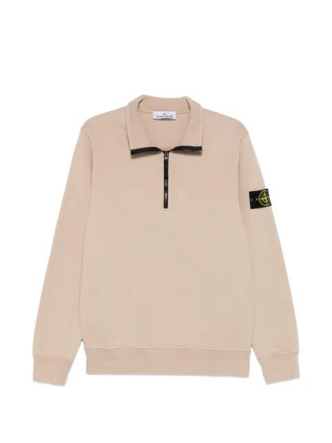 half-zip sweatshirt by STONE ISLAND