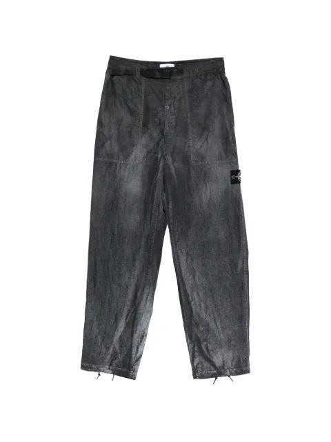 hand sprayed reflective trousers by STONE ISLAND
