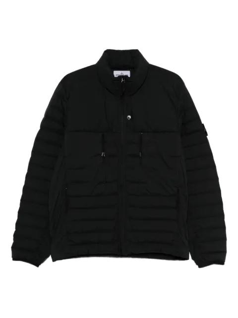 high-colar padded jacket by STONE ISLAND