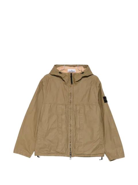 hoodied jacket by STONE ISLAND
