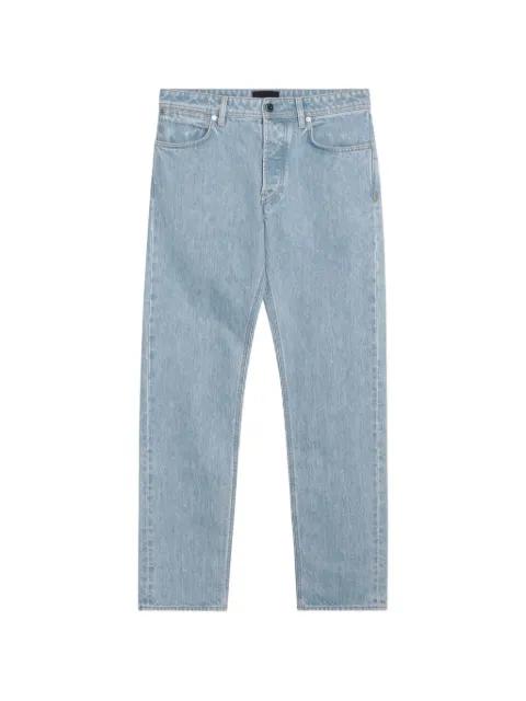 light-wash straight-leg jeans by STONE ISLAND