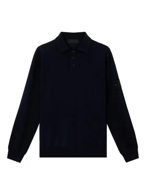 logo-badge polo shirt by STONE ISLAND