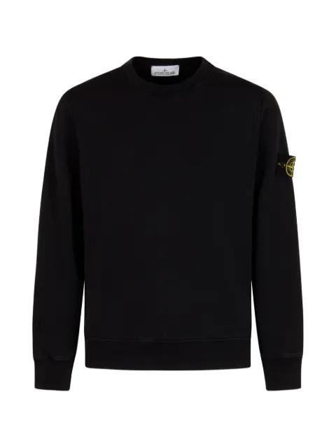 logo-badge sweatshirt by STONE ISLAND