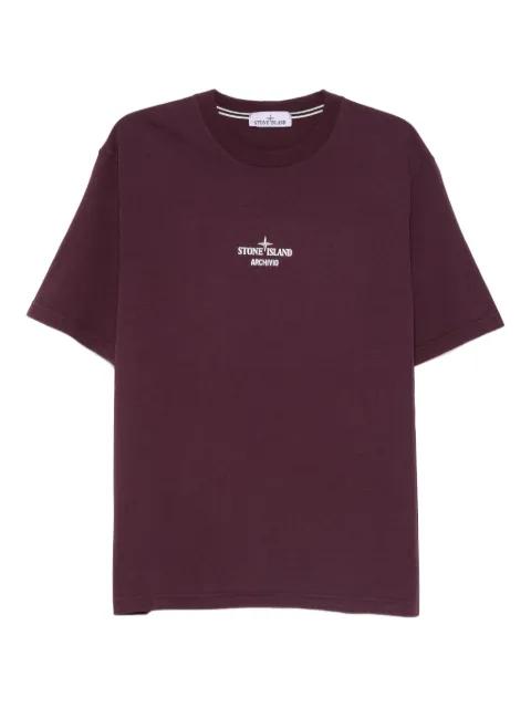 logo cotton t-shirt by STONE ISLAND