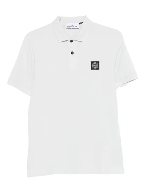 logo-detail polo shirt by STONE ISLAND