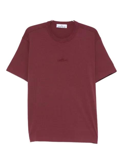 logo-embroidered T-shirt by STONE ISLAND