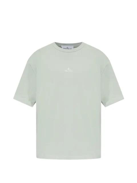logo-embroidered T-shirt by STONE ISLAND