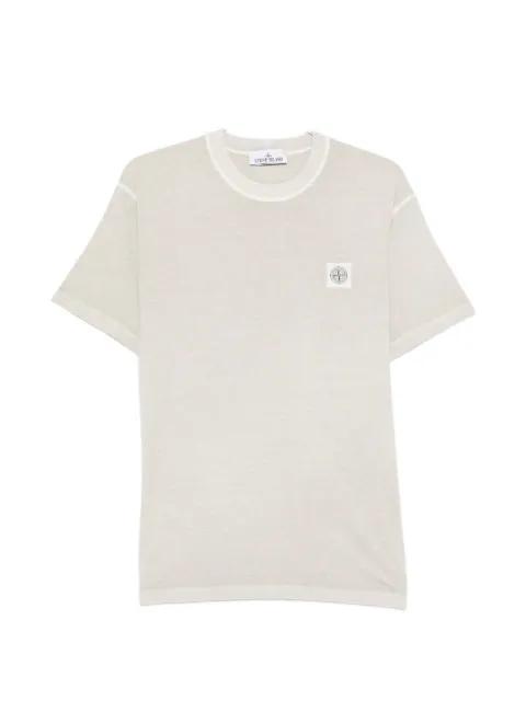 logo-patch T-shirt by STONE ISLAND