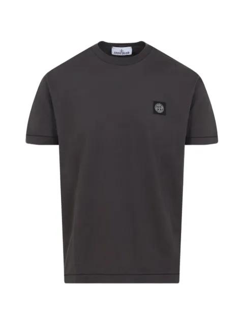 logo patch T-shirt by STONE ISLAND