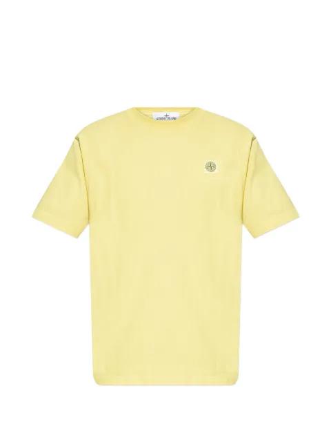logo-patch T-shirt by STONE ISLAND