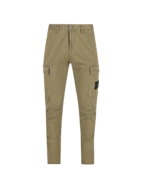 logo-patch cargo pants by STONE ISLAND