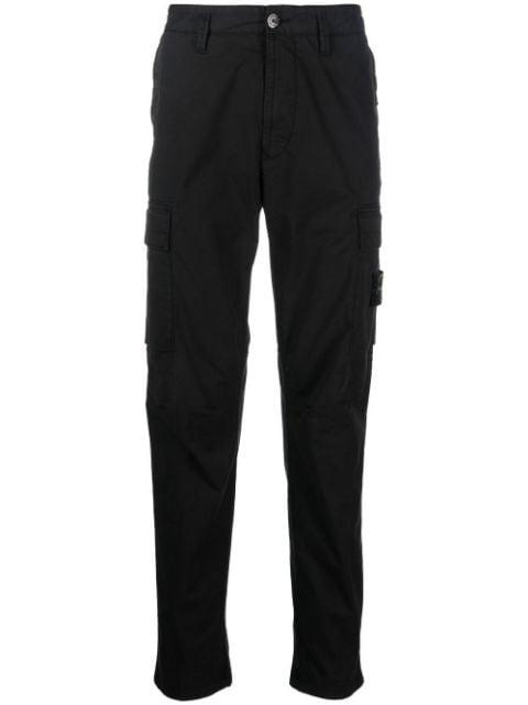 logo-patch cargo pants by STONE ISLAND
