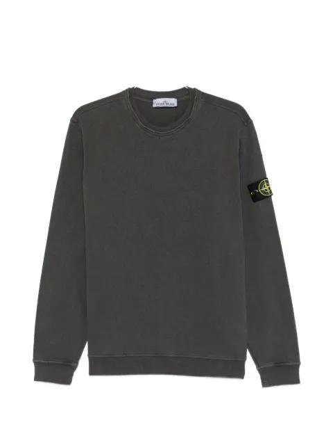 logo-patch crew-neck sweatshirt by STONE ISLAND
