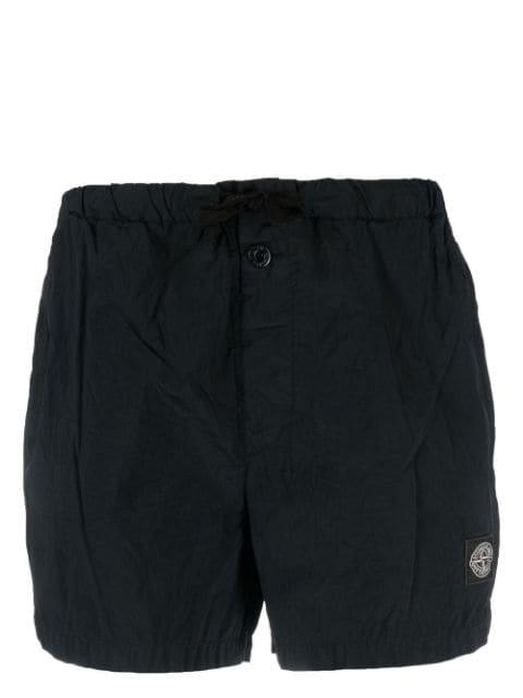 logo-patch detail swim shorts by STONE ISLAND