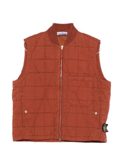 logo-patch gilet by STONE ISLAND