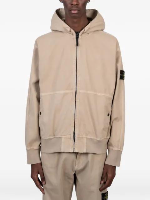 logo-patch jacket by STONE ISLAND