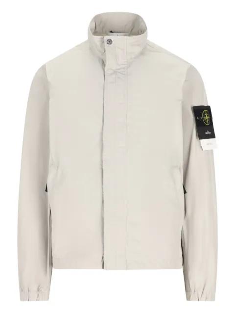 logo-patch jacket by STONE ISLAND