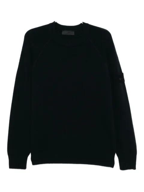 logo-patch jumper by STONE ISLAND