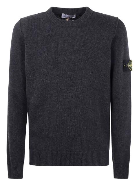 logo-patch jumper by STONE ISLAND