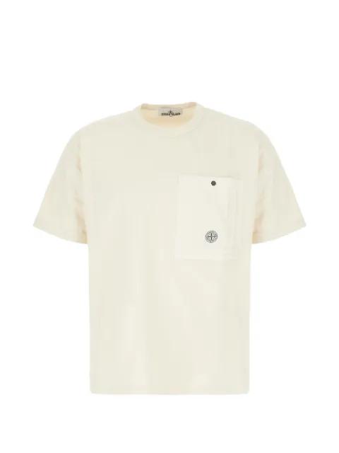 logo-patch pocket T-shirt by STONE ISLAND