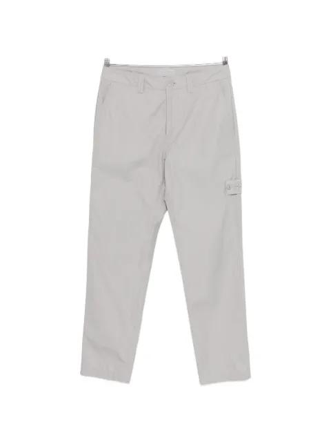 logo-patch pocket trousers by STONE ISLAND