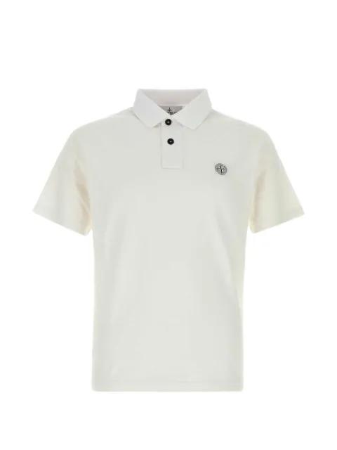 logo-patch polo shirt by STONE ISLAND