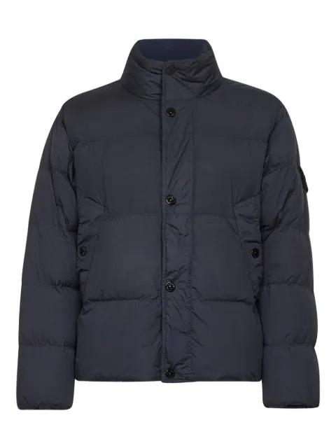 logo-patch puffer jacket by STONE ISLAND