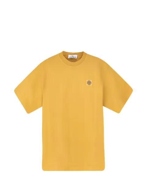 logo-patch short-sleeved T-shirt by STONE ISLAND