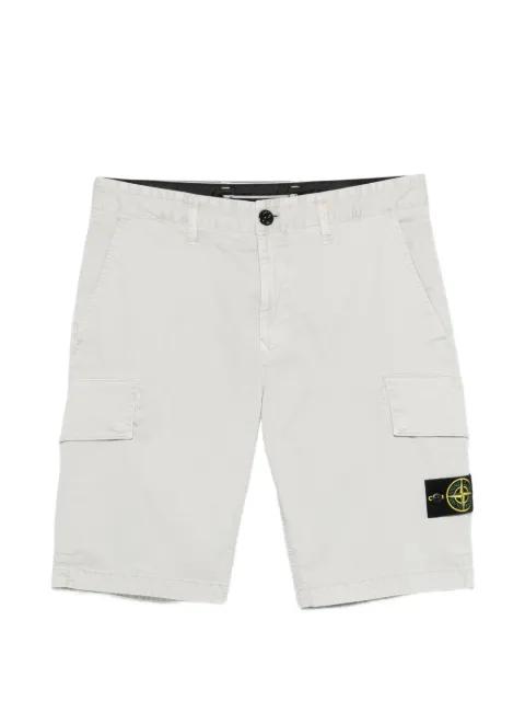 logo-patch shorts by STONE ISLAND