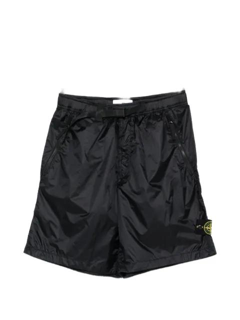 logo-patch shorts by STONE ISLAND