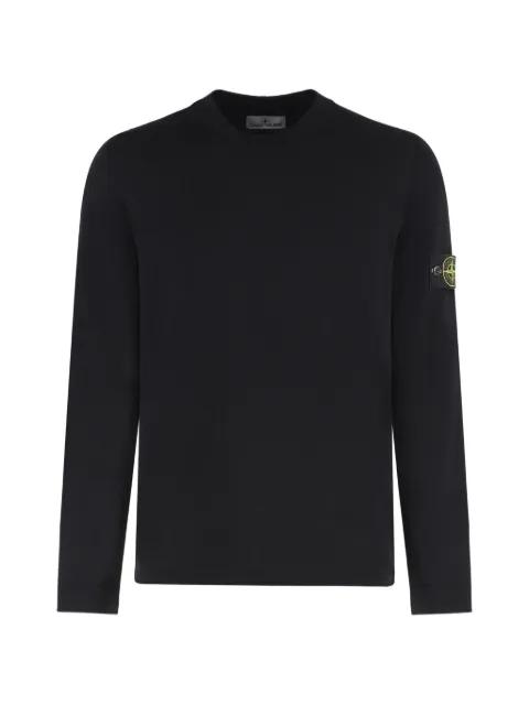 logo-patch sweater by STONE ISLAND