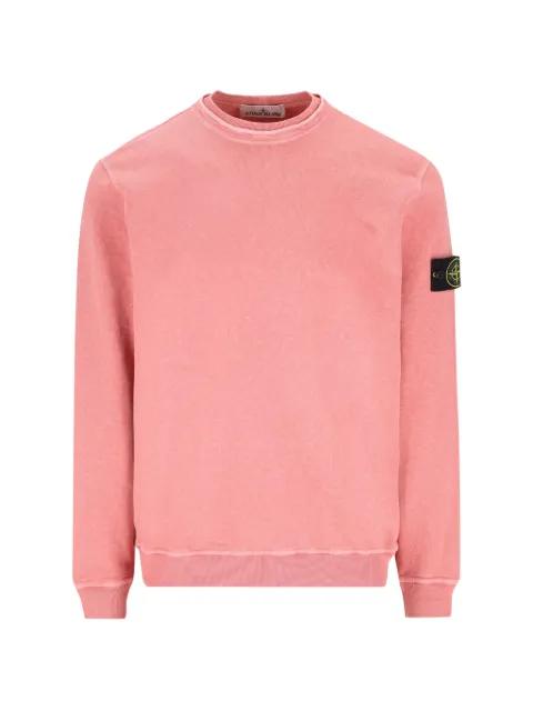 logo patch sweater by STONE ISLAND