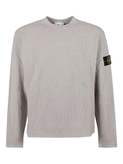 logo-patch sweater by STONE ISLAND