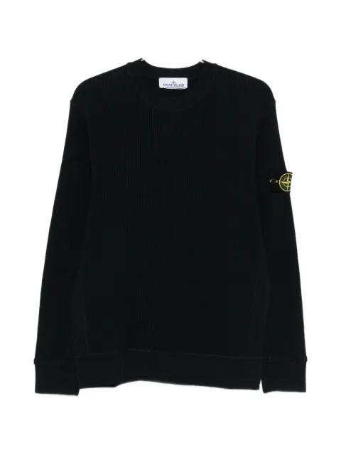 logo-patch sweatshirt by STONE ISLAND