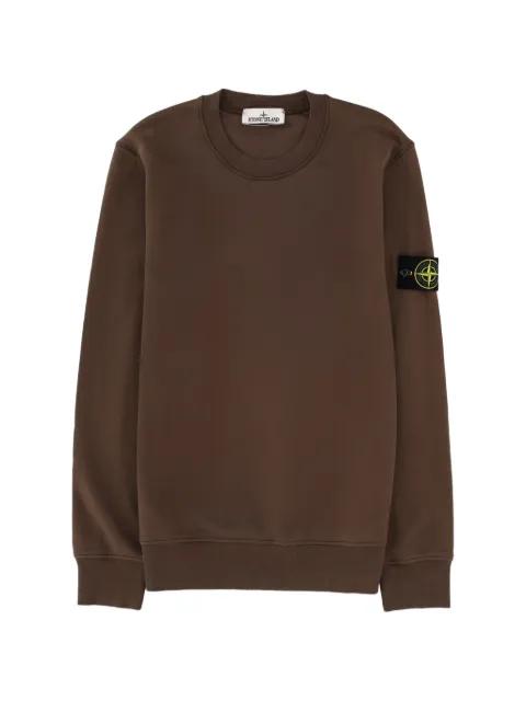 logo-patch sweatshirt by STONE ISLAND