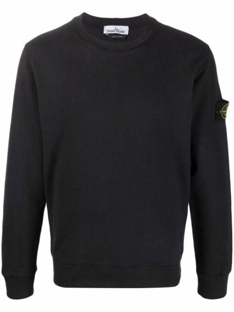 logo patch sweatshirt by STONE ISLAND